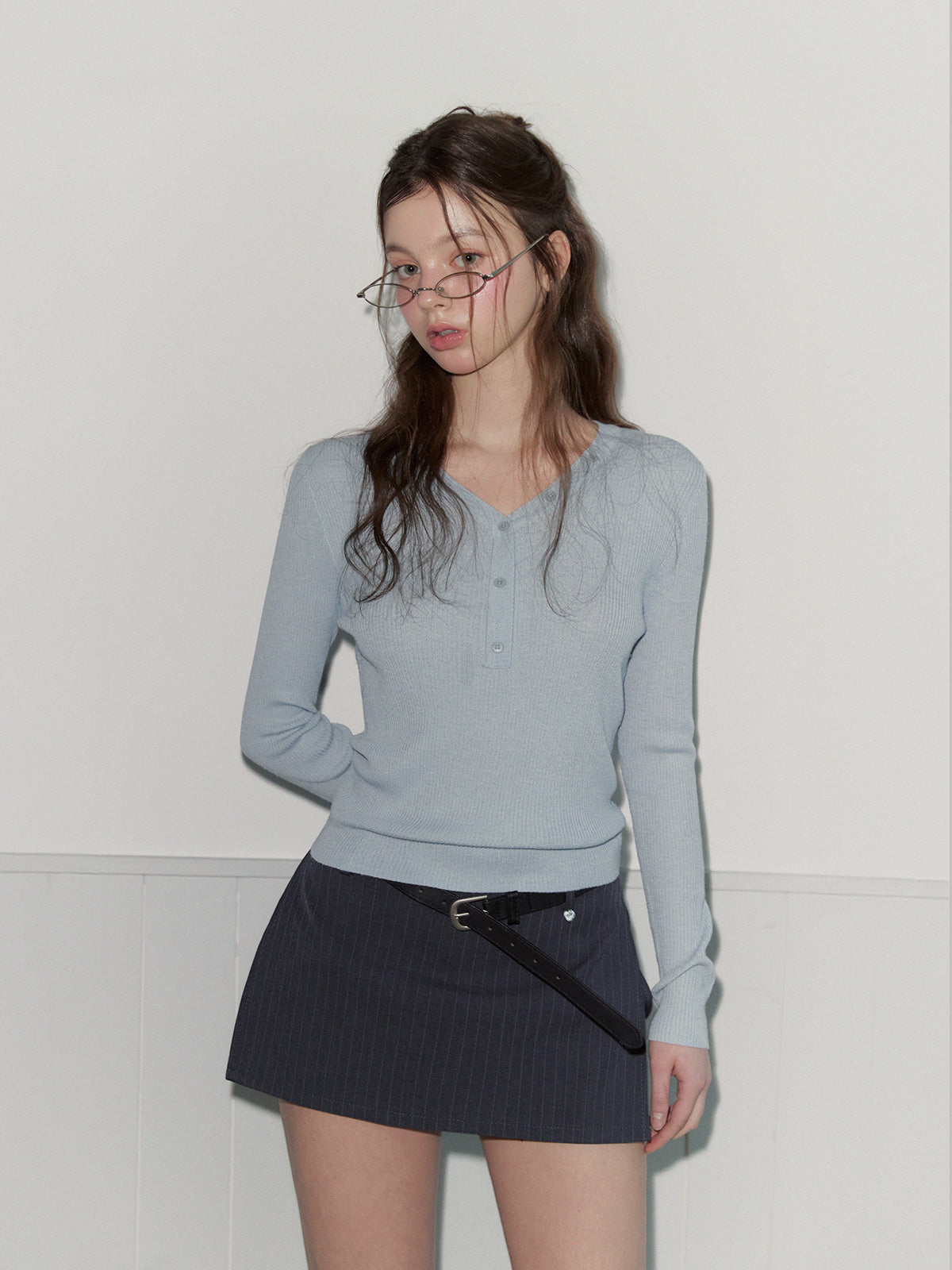 Gomez Button Knit