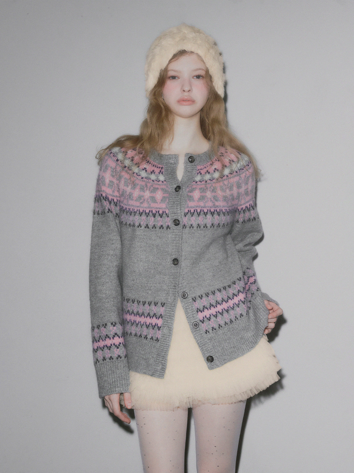 Epin Nordic Knit Cardigan