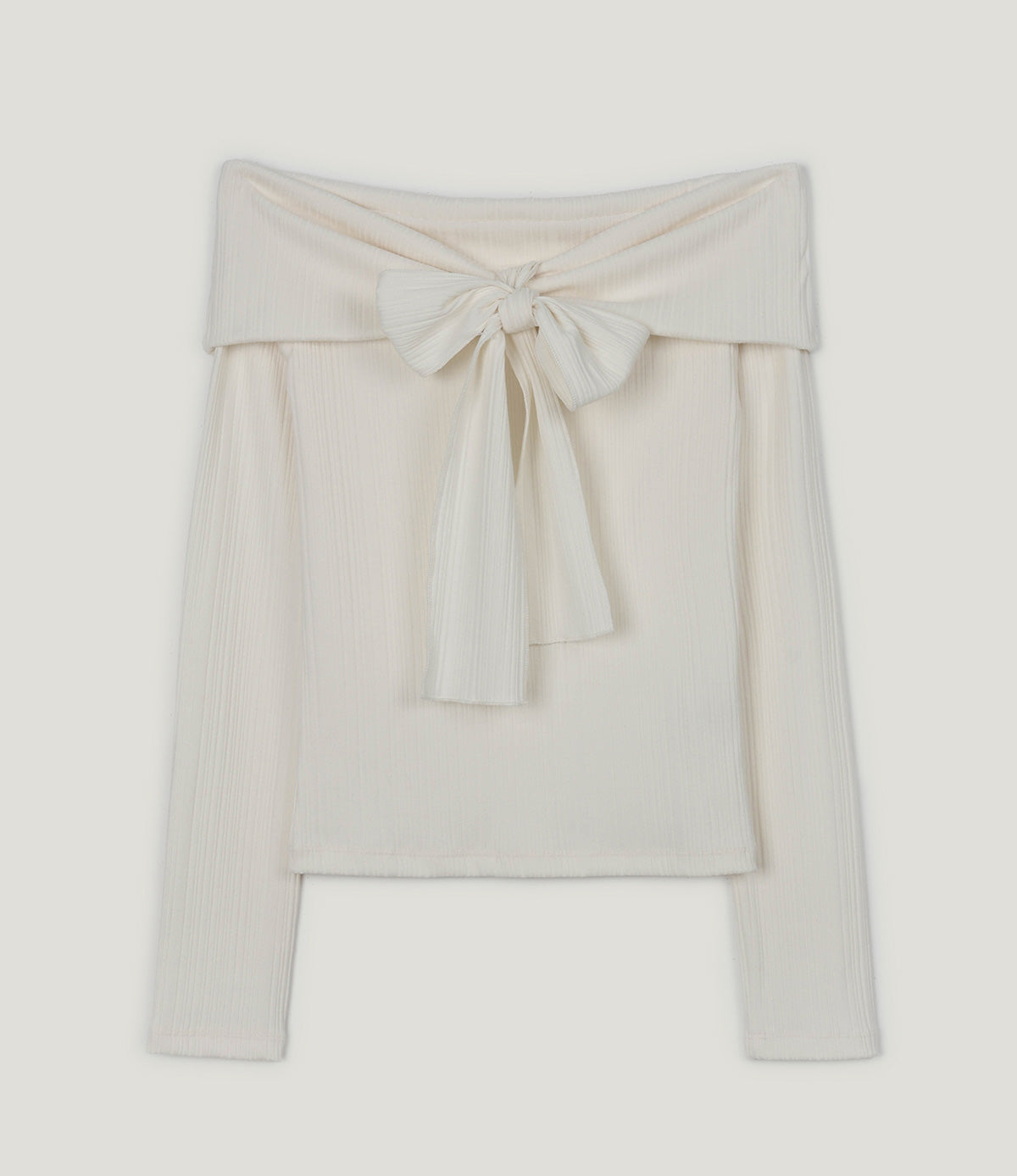 Riden Off-Shoulder Long Sleeve Tee (Strap Set)