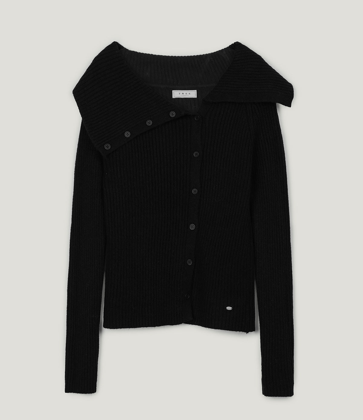 Cohen Sailor Unbalanced Button Knit