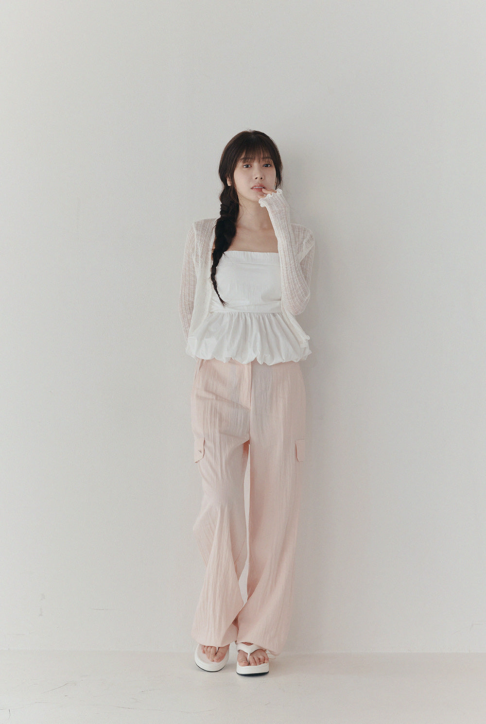 Mollin Summer Sheer Long-Sleeve Cardigan