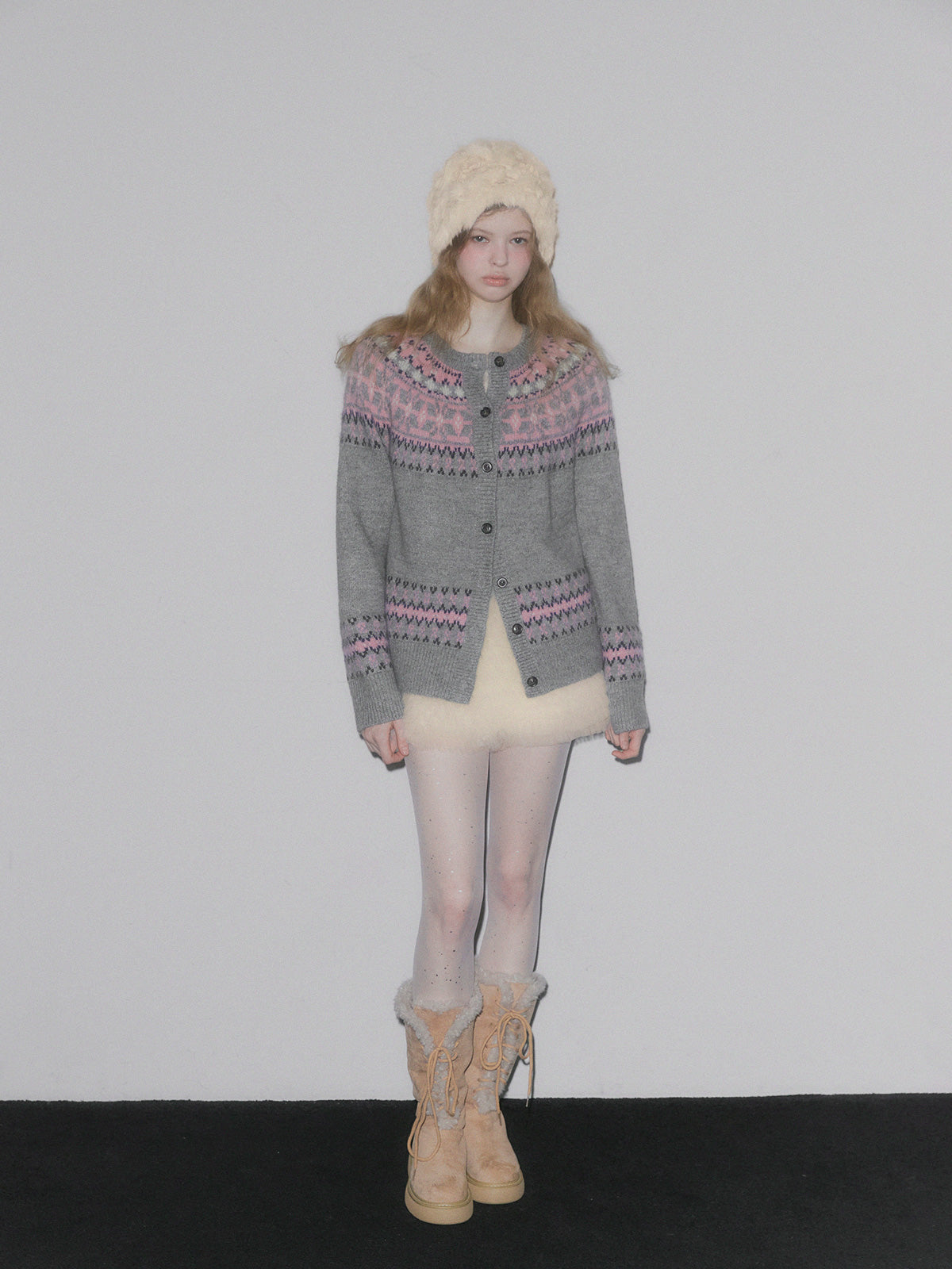 Epin Nordic Knit Cardigan