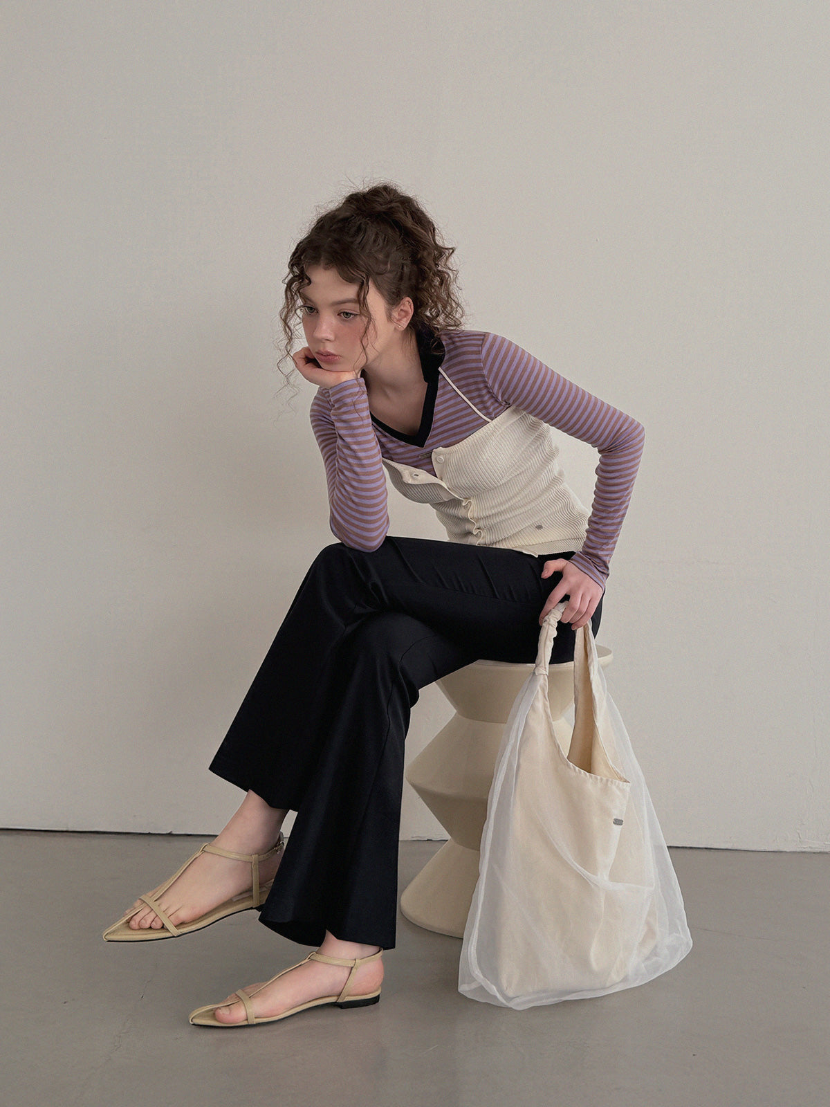 Kant sheer hobo bag