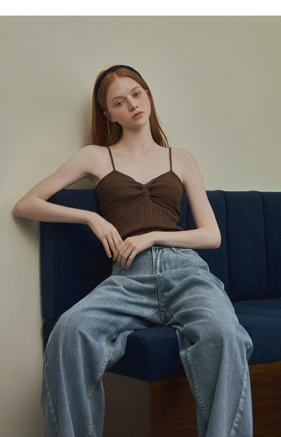 Muton Twist Sleeveless & Cardigan Set