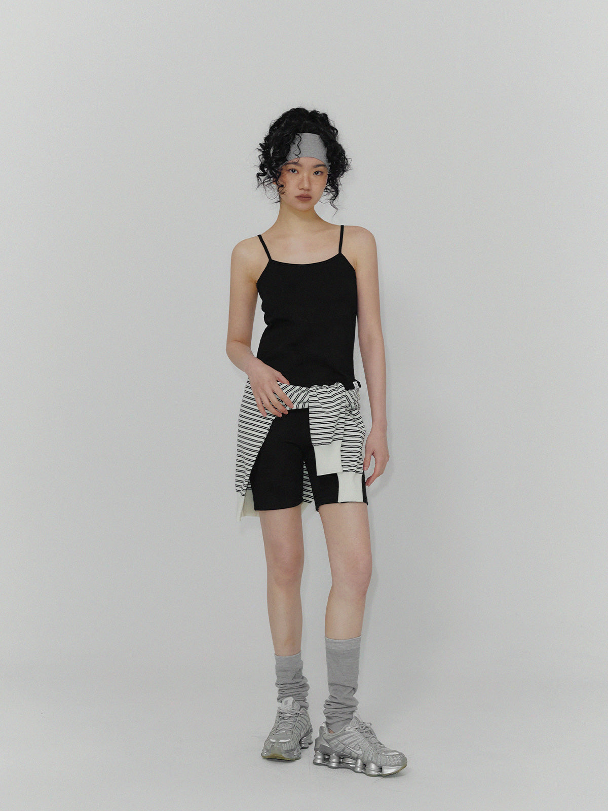 Poden Banded Biker Shorts Pants