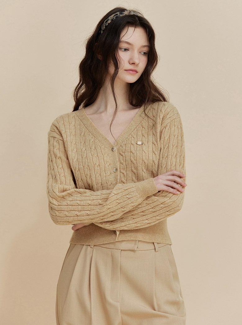 Sweetie Angora Knit Cardigan