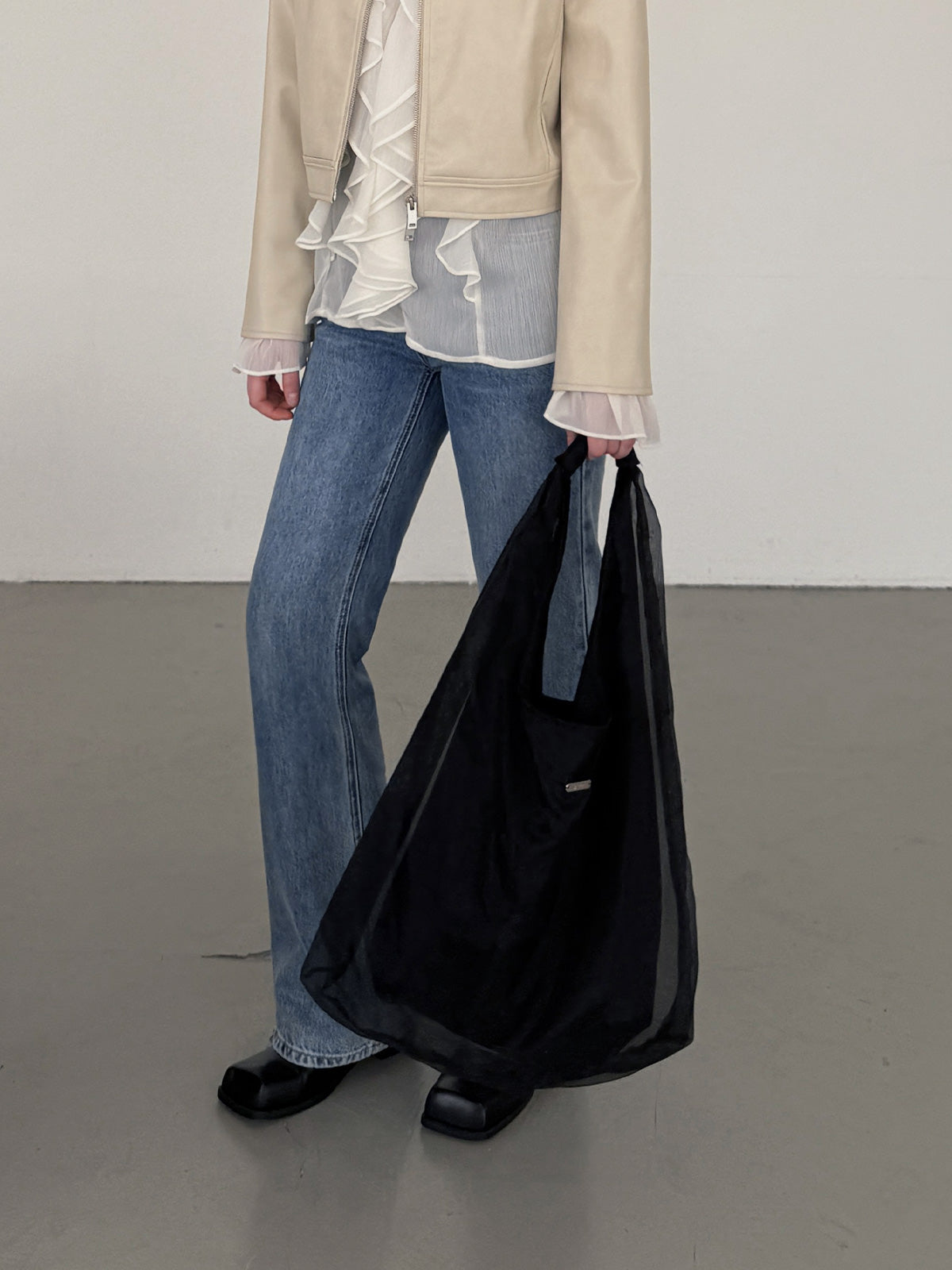 Kant sheer hobo bag