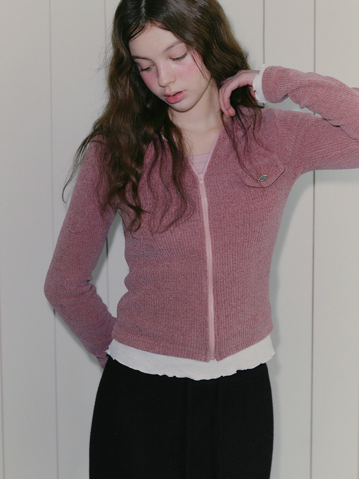 Vollen Pocket Hoodie Zip-Up