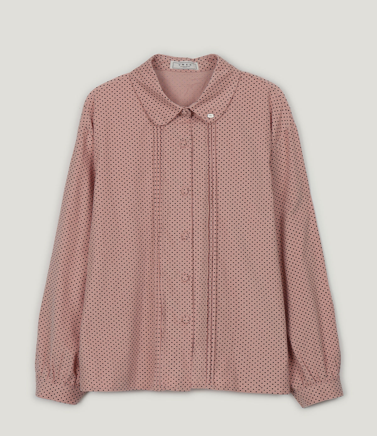 Linzl Dot Pintuck Blouse