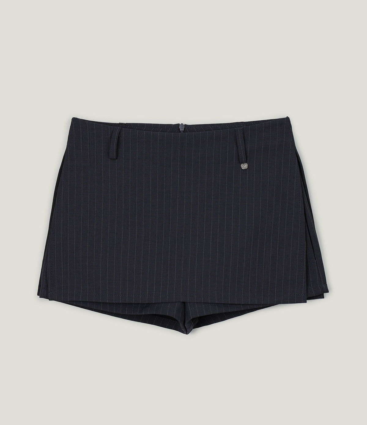 Selfin Stripe Mini Skort (Belt Set)