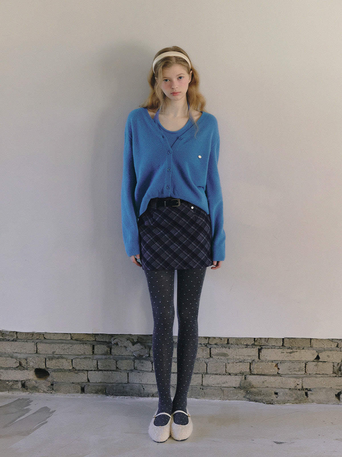 Diar Halter Layered Knit