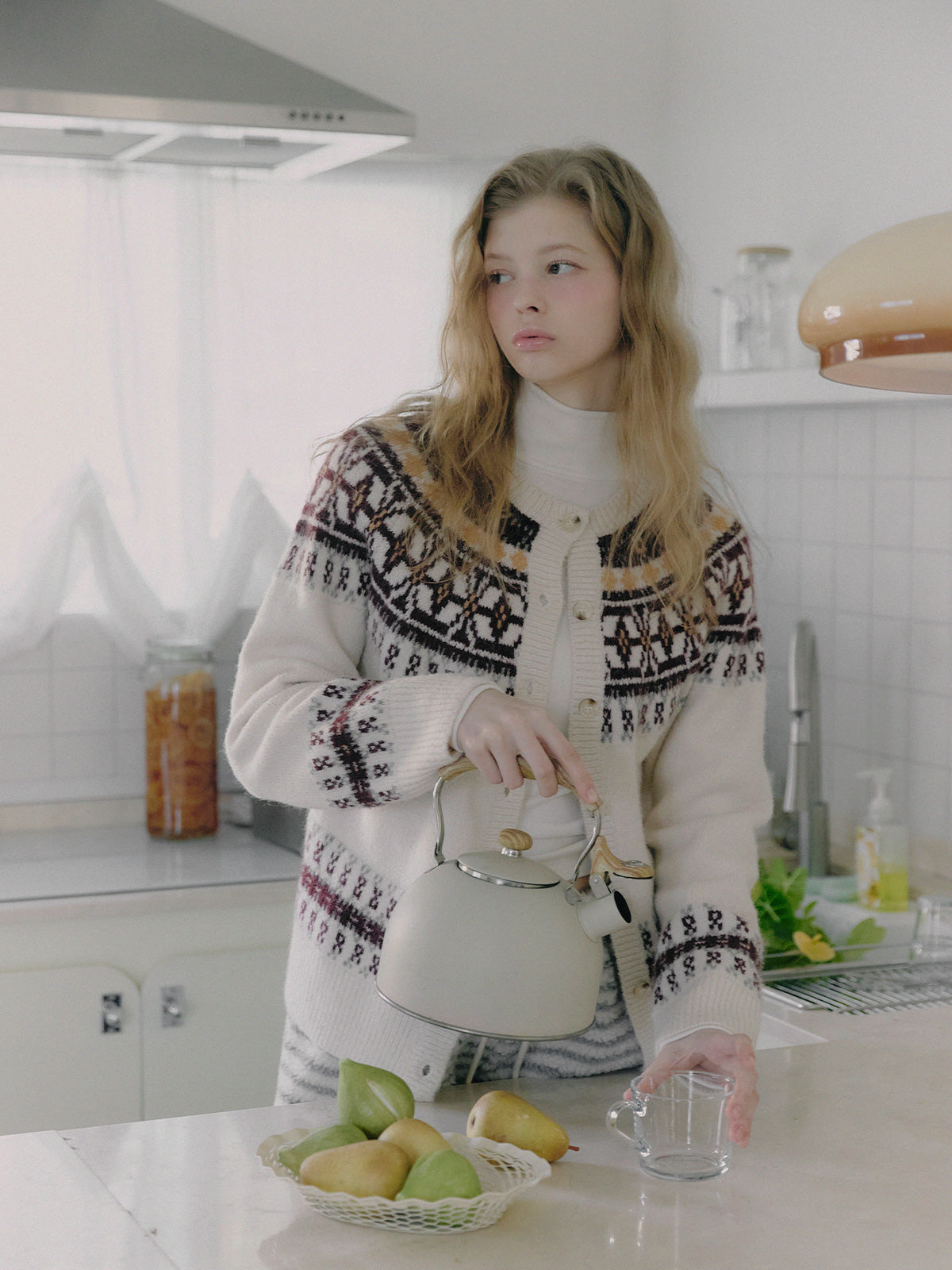 Epin Nordic Knit Cardigan