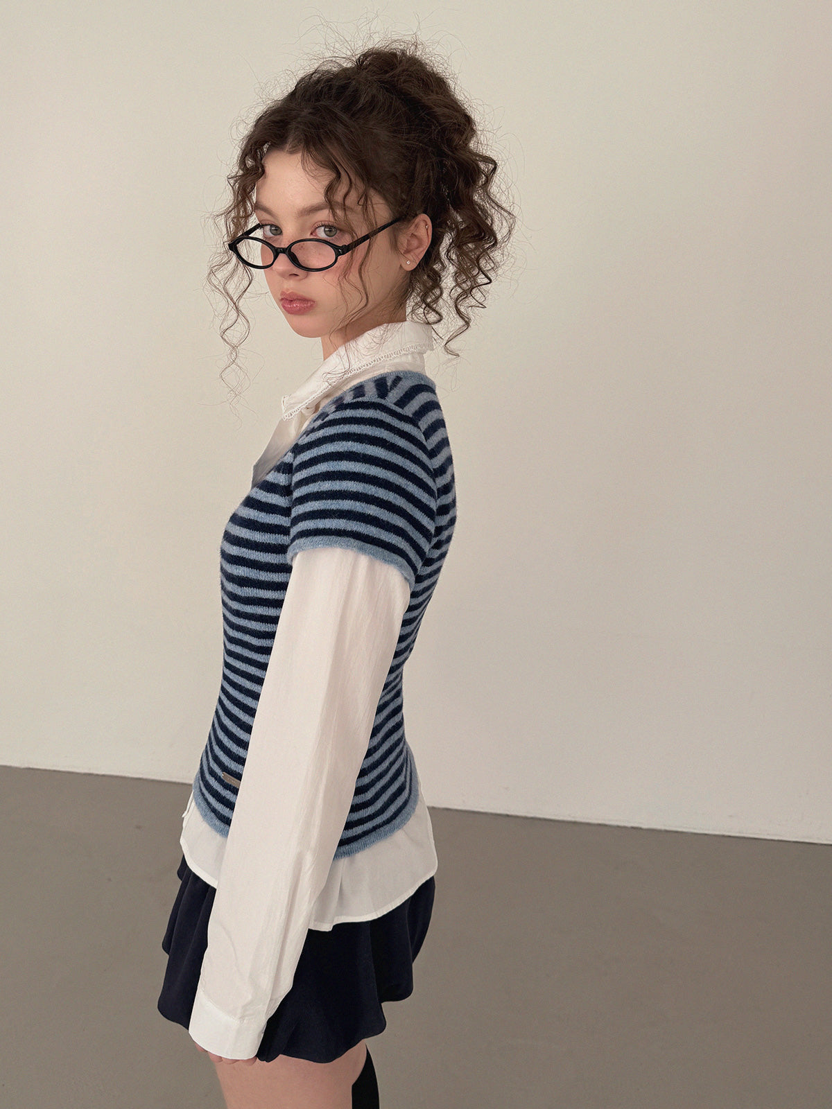 Kinko v-neck short sleeve knit