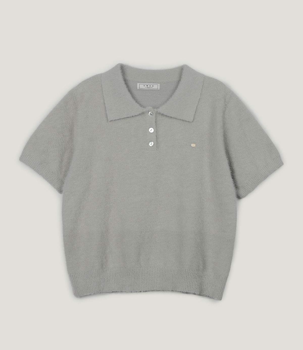 Ribel Soft Collar Knit Tee