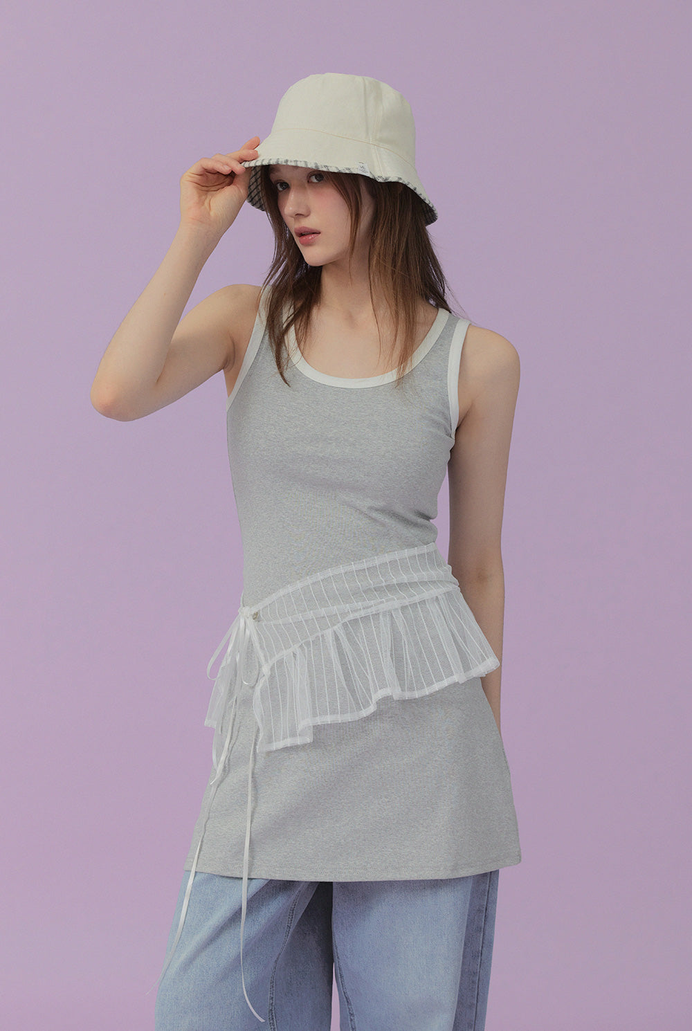 Newman sleeveless mini dress