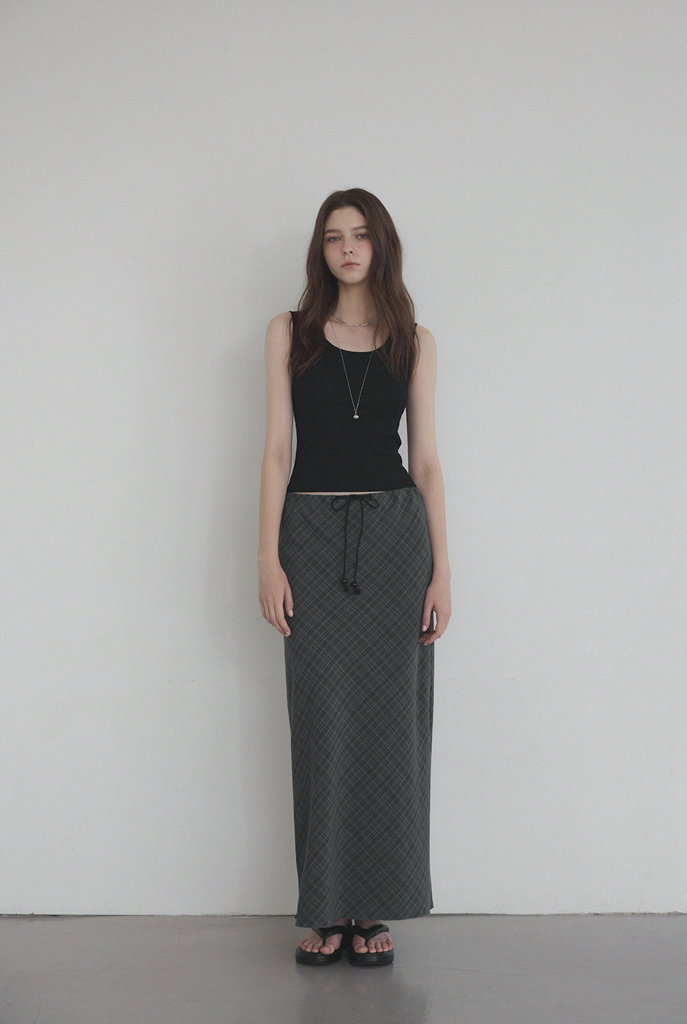 Nukin U-Neck Knit Sleeveless