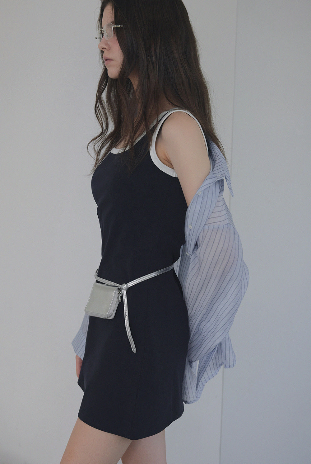 Newman sleeveless mini dress