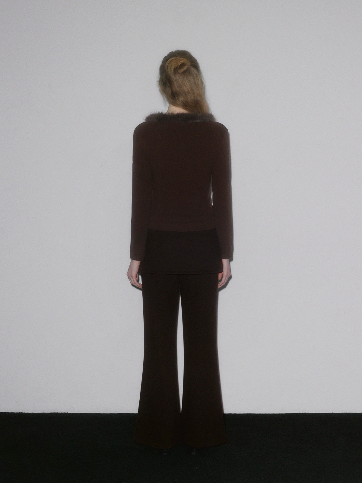 Vinz Fur Pom Long-Sleeve Tee