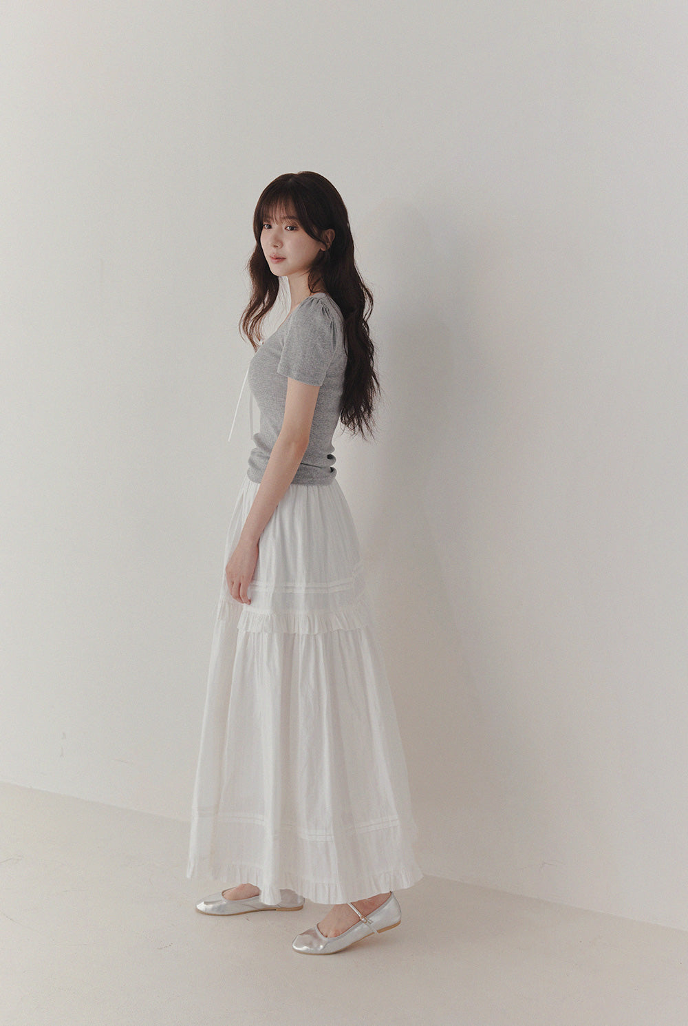 Lecheux Tie Lace Short-Sleeve T-Shirt