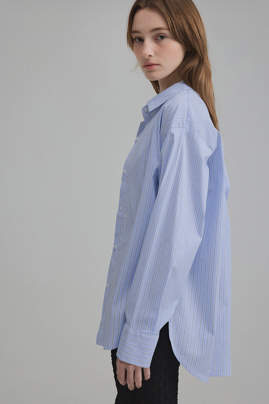 Powen Stripe Overfit Shirt