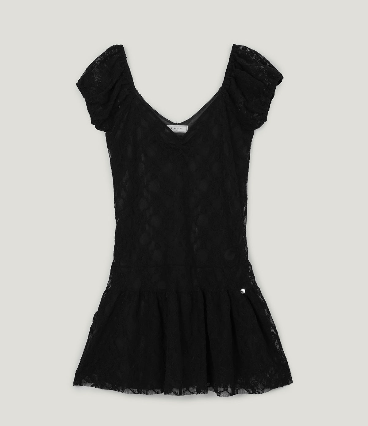 [TWEE] Đầm Mini Mebin Sheer Shirring 2 Chiều