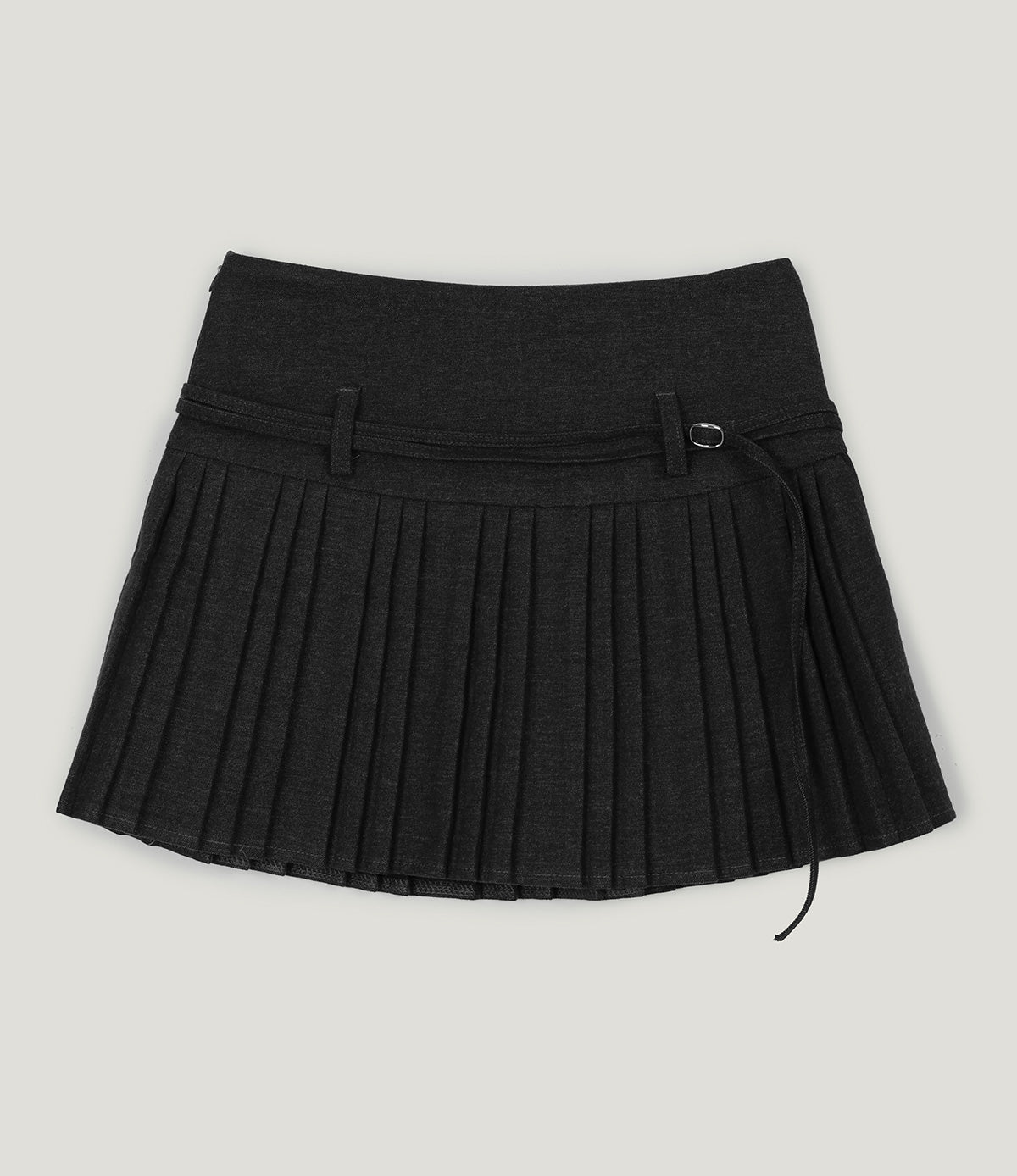 [TWEE] Koa Belted Pleated Mini Skirt