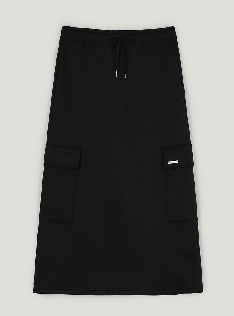 [T:MOVE] Ape Cargo Banding Long Skirt