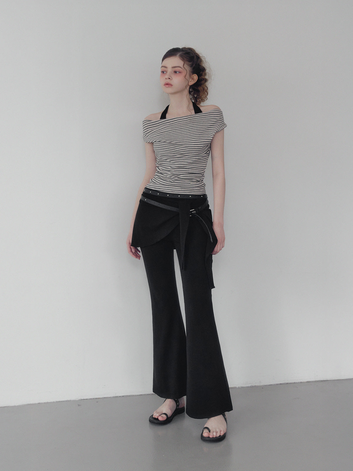 [TWEE] Nutz Layered Wrap Skirt Pants