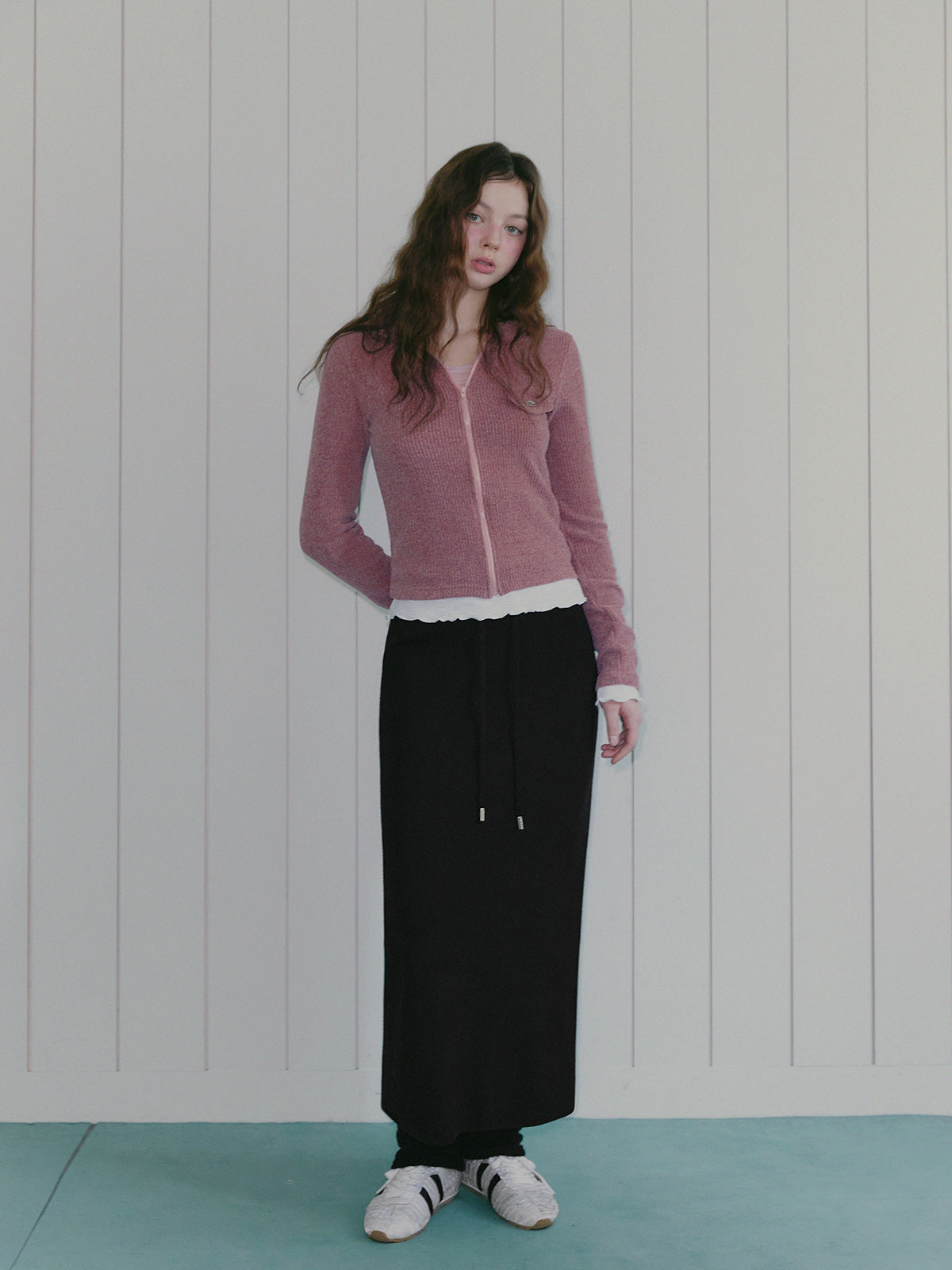 [TWEE] Told Knit Banding Skirt