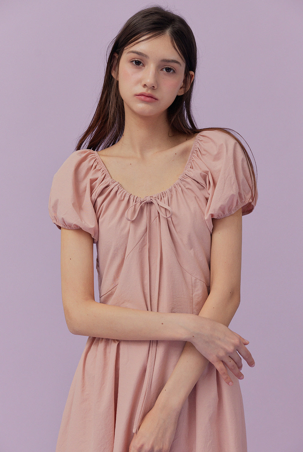 [TWEE] Đầm Dài Xòe Nơ Bshell