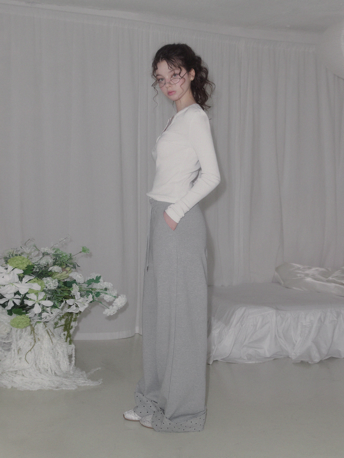 [TWEE] Etem Snap Button Long Sleeve Tee