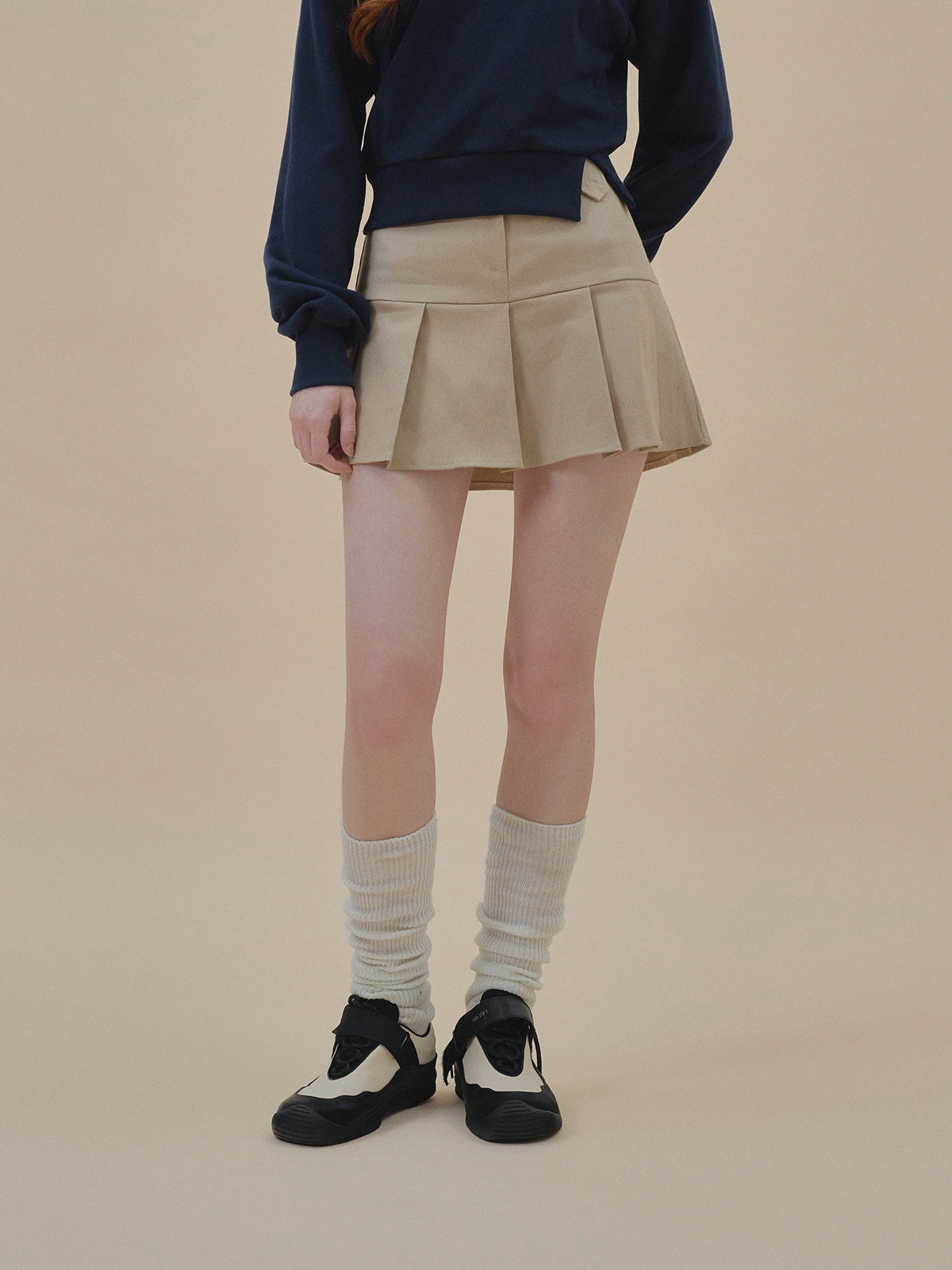 [TWEE] Oner Pleated Mini Skirt