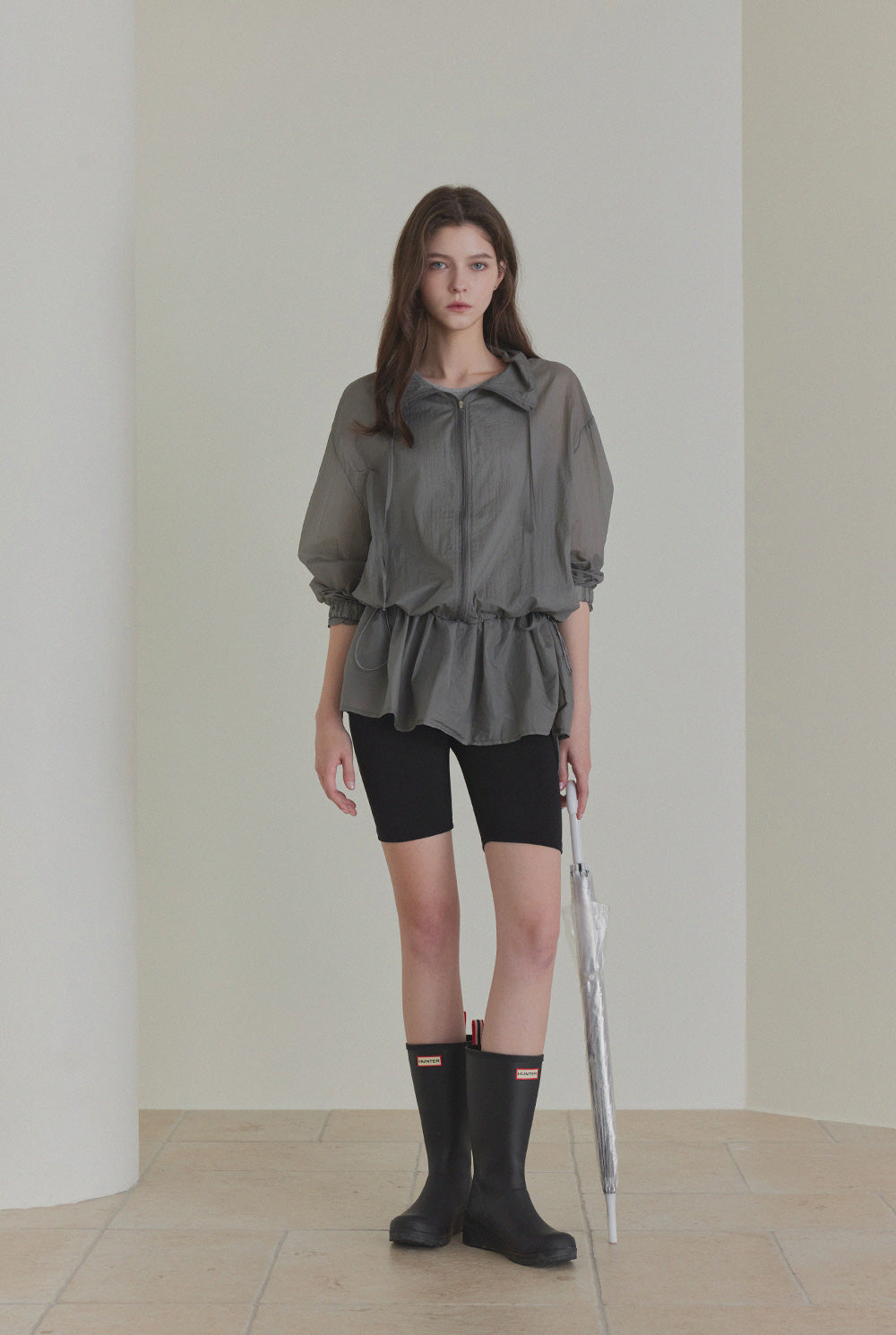 [TWEE]Comen Crop Wind Jumper Rock Set