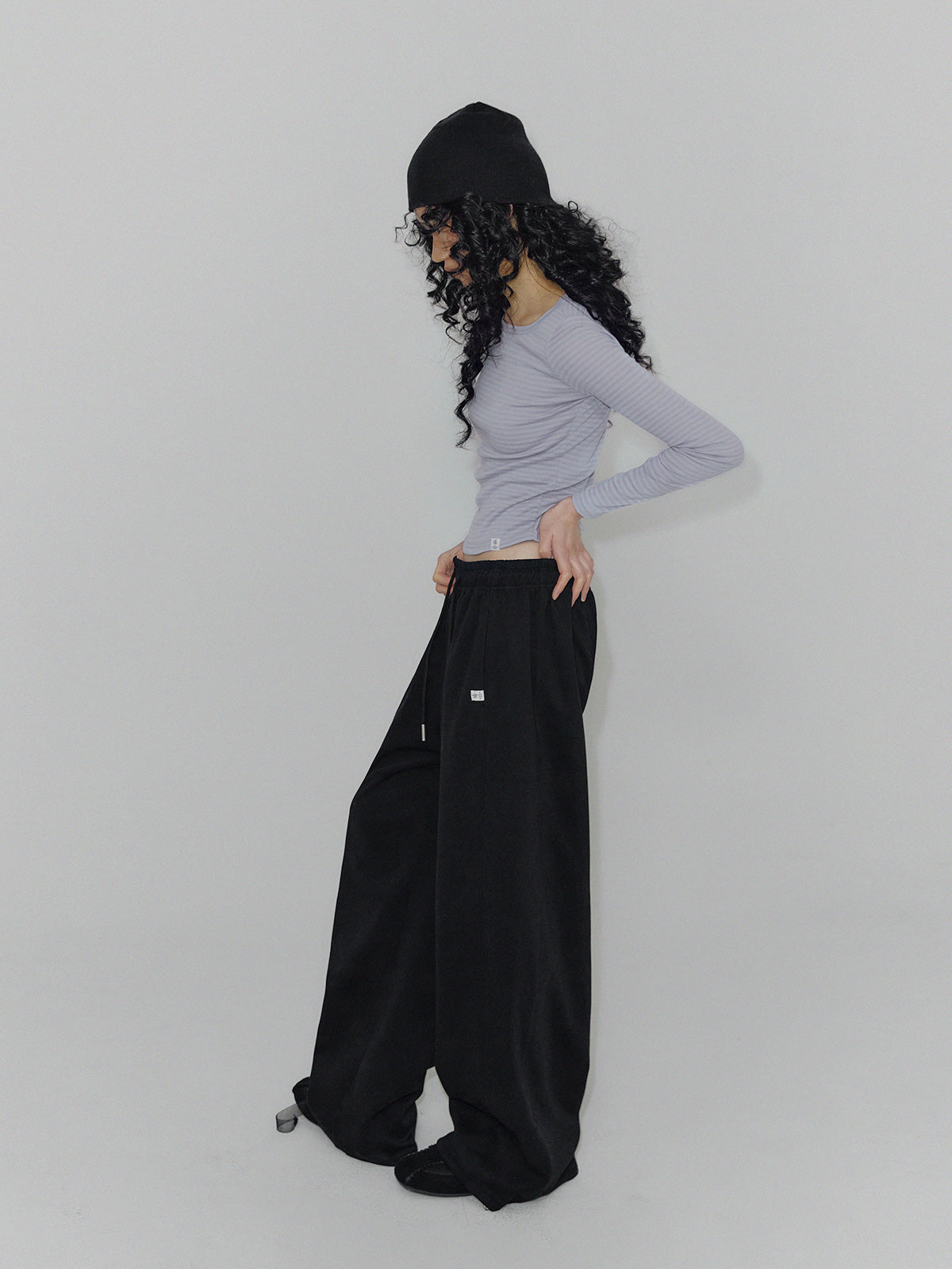 [TWEE] Forden Basic Two-Way Banding Long Sweat Pants