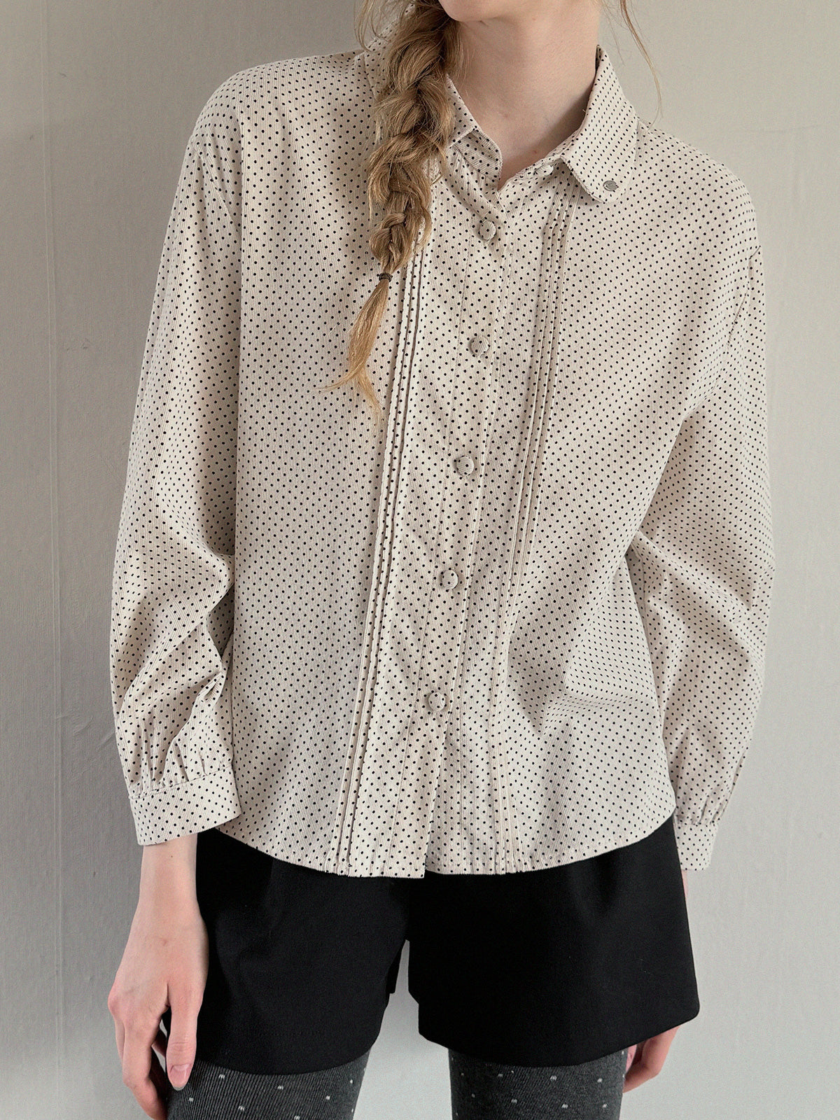 [TWEE] Blouse Linzl à plis pincés Dot