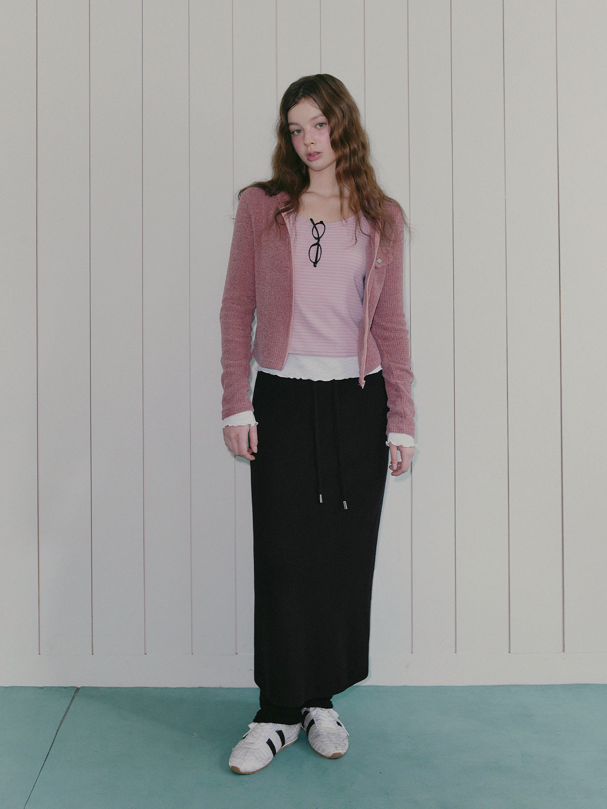 [TWEE] Corp Wave V领T恤