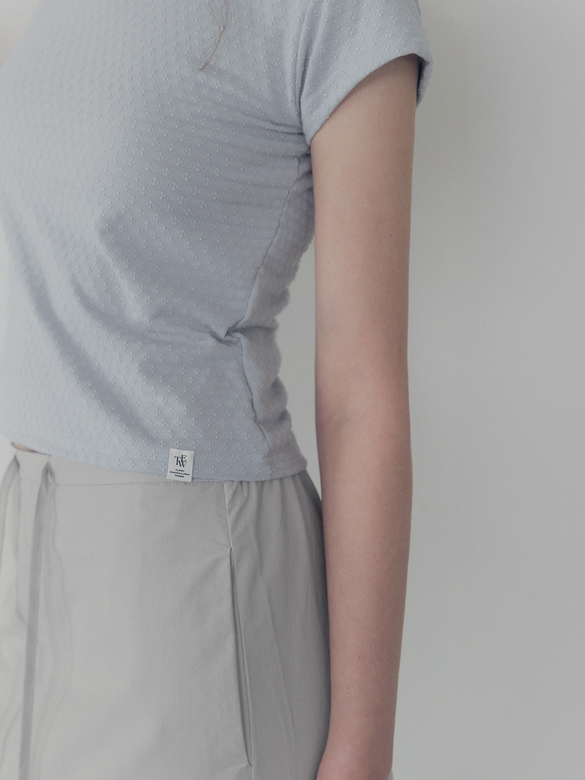 [TWEE] Ruen Jacquard Short-Sleeve T-Shirt