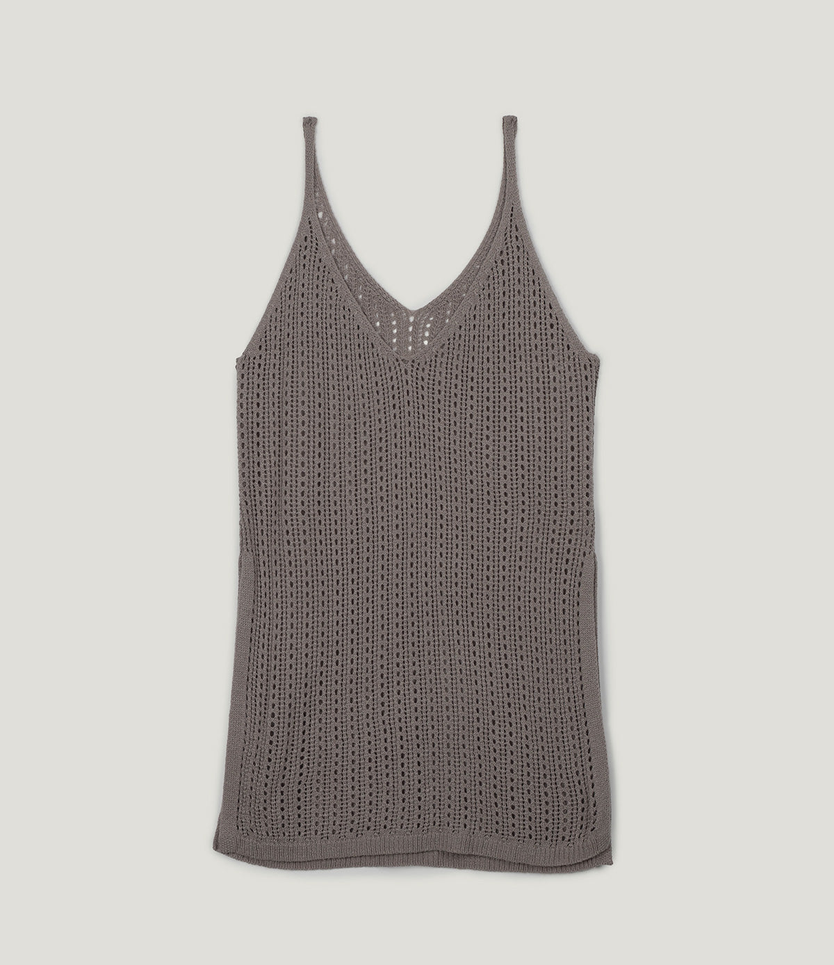 [TWEE] Grew Punching Sleeveless Knit Dress