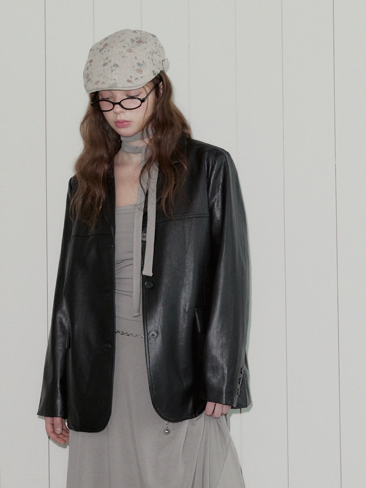 [TWEE] Letin Shirring Top Flare Long Dress (Strap Set)