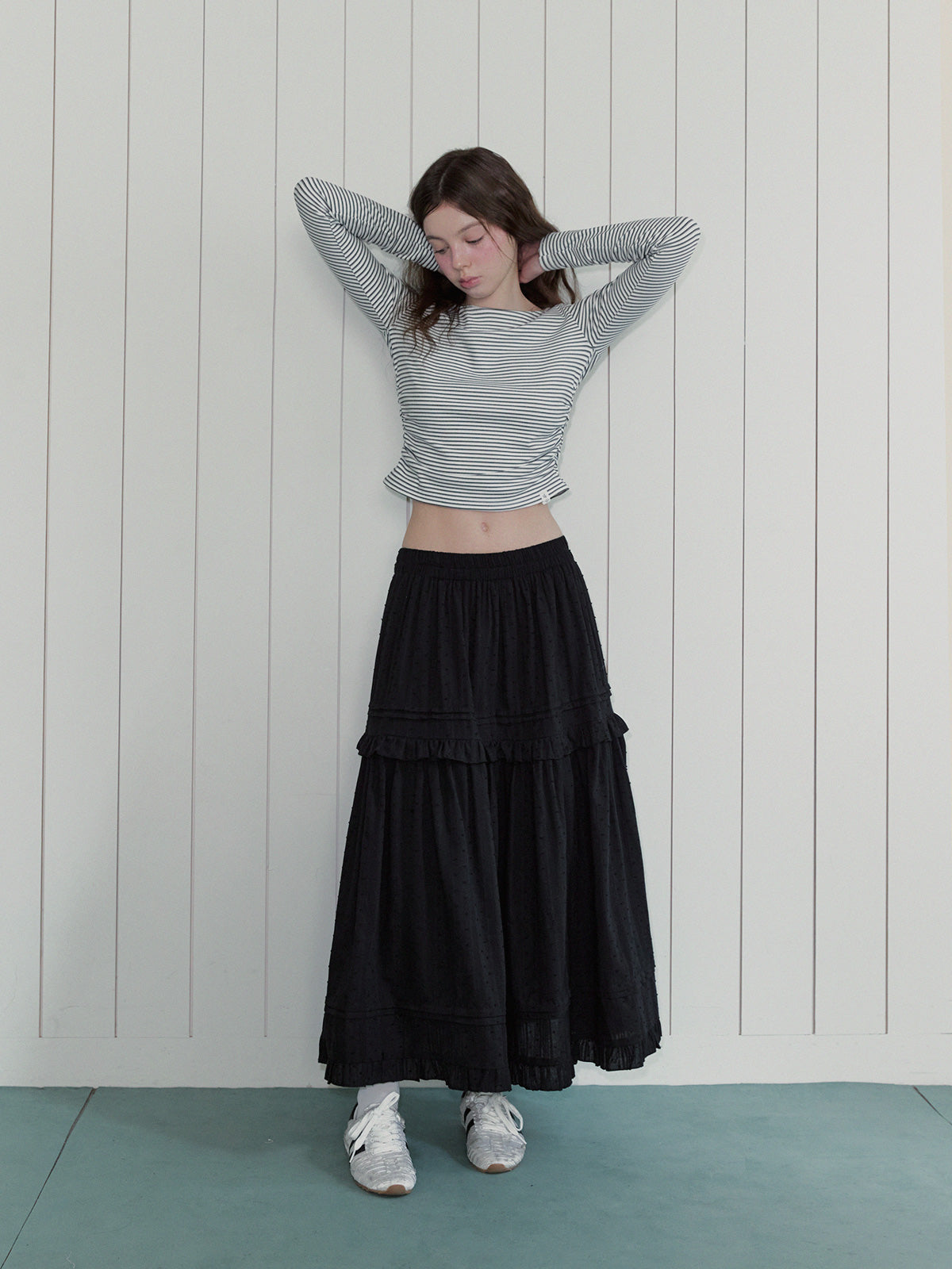 [TWEE] Kiren 프릴 풀 스커트