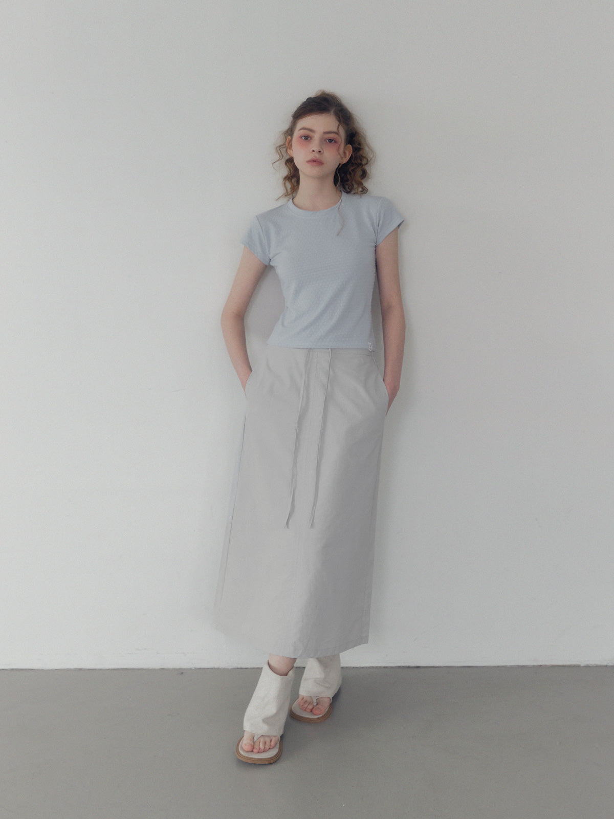 [TWEE] Ruen Jacquard Short-Sleeve T-Shirt