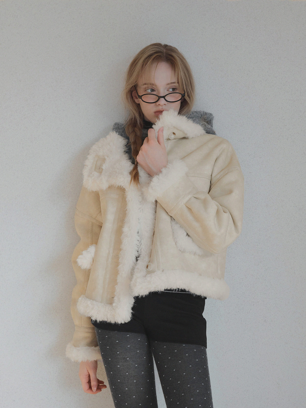 [TWEE] Oblin Color-Block Kunstwildleder Mustang