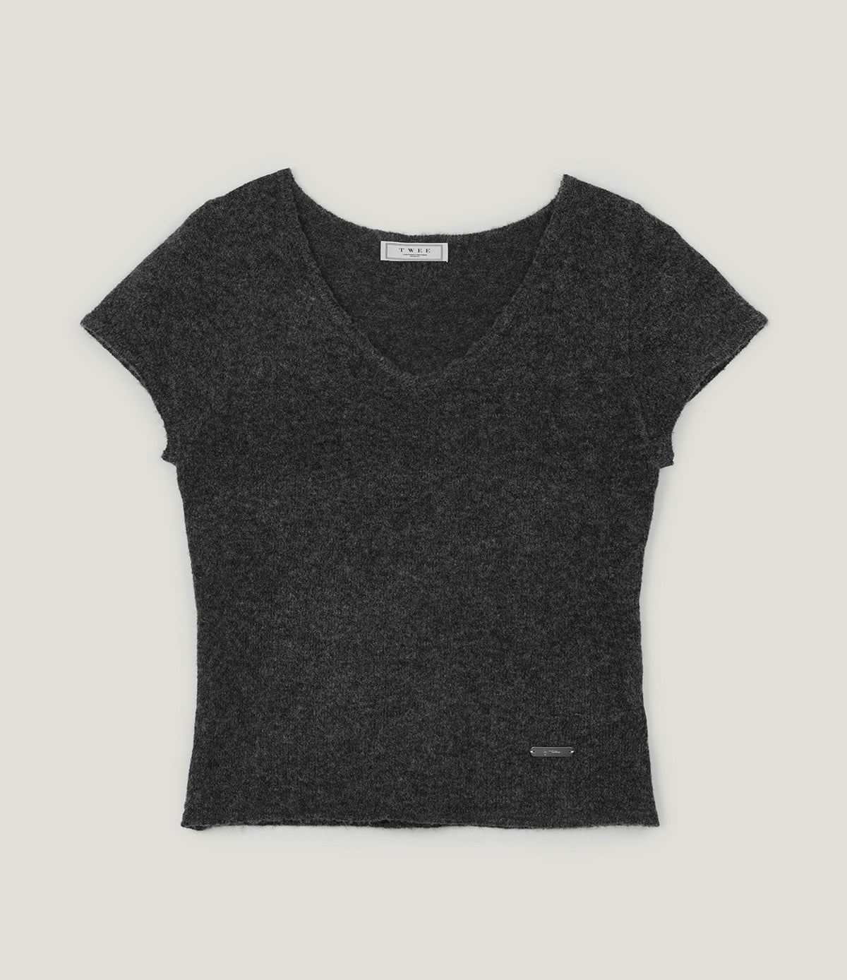 [TWEE] Kinko v-neck short sleeve knit