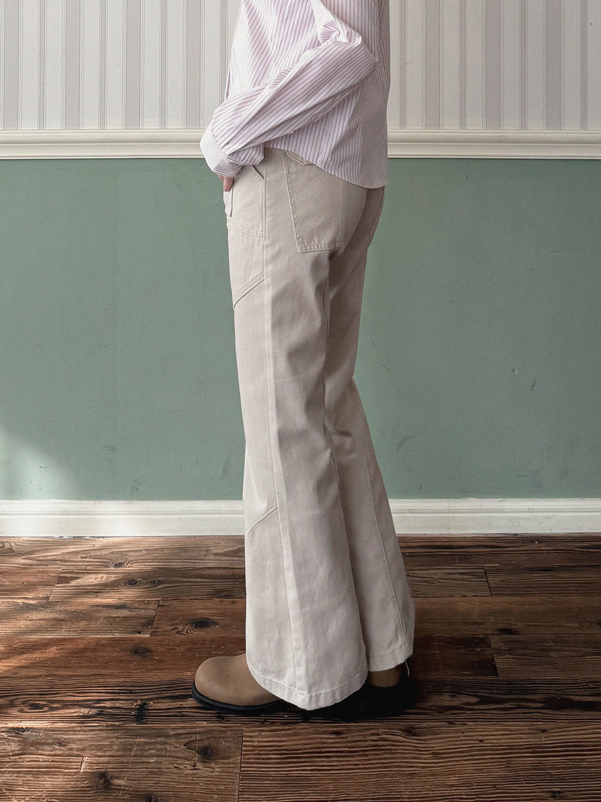 [TWEE] Bandi Pocket Semi-Bootcut Long Pants