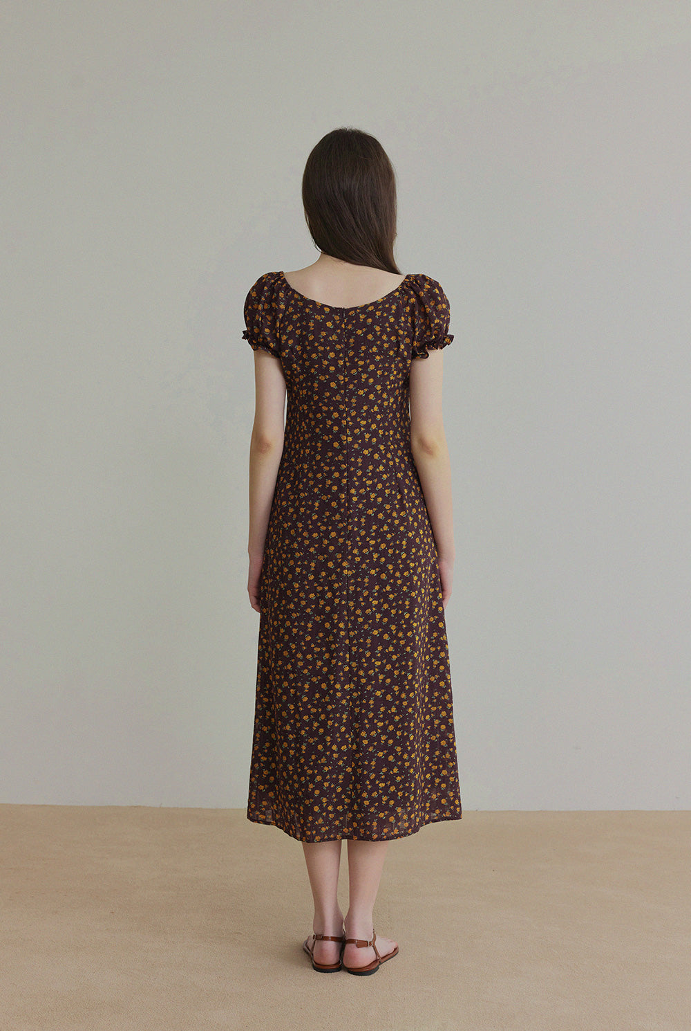[TWEE] Robe longue Shua Floral réversible