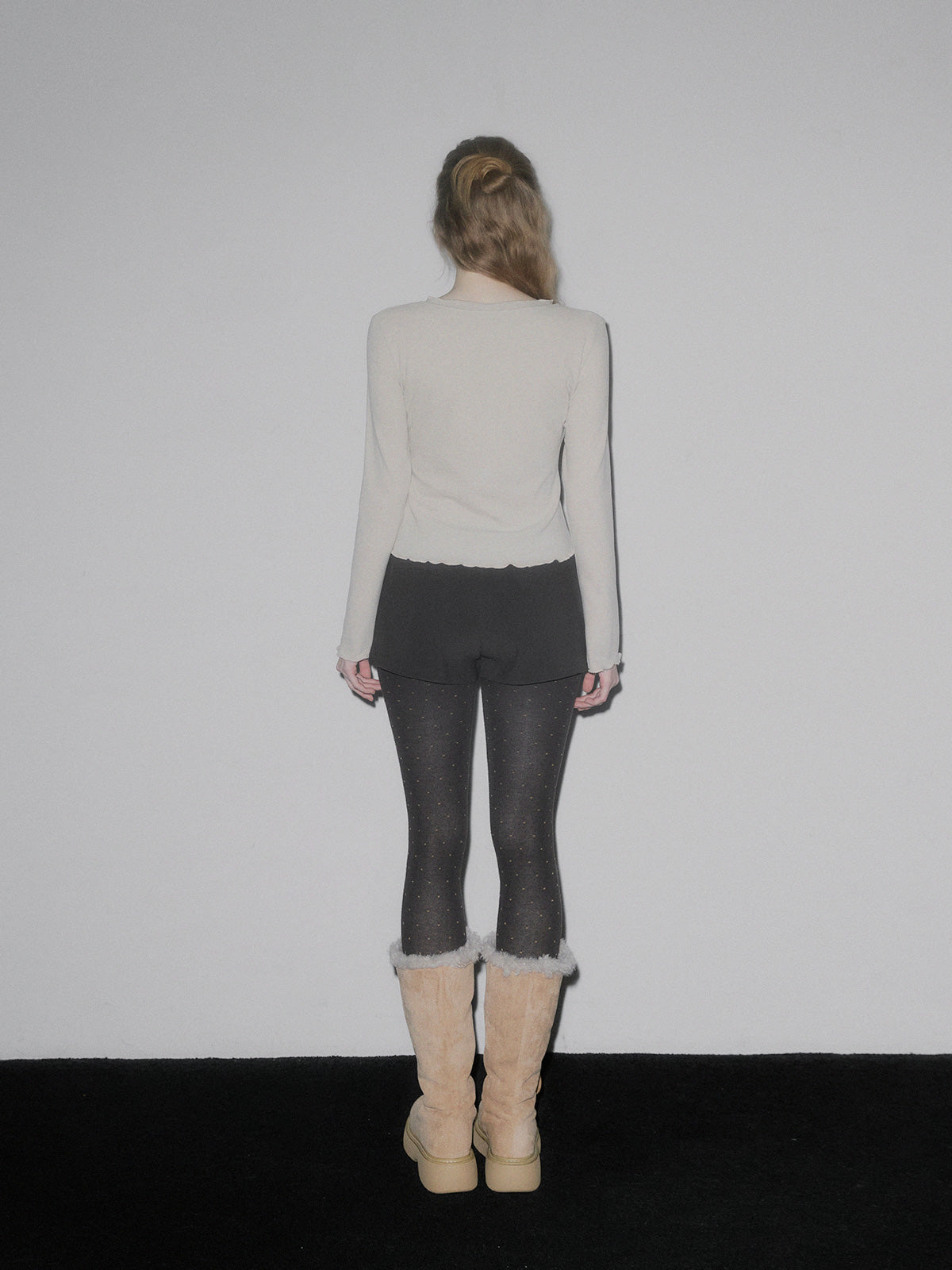 [TWEE] Tiver Rüschen-Corsagen-Longsleeve