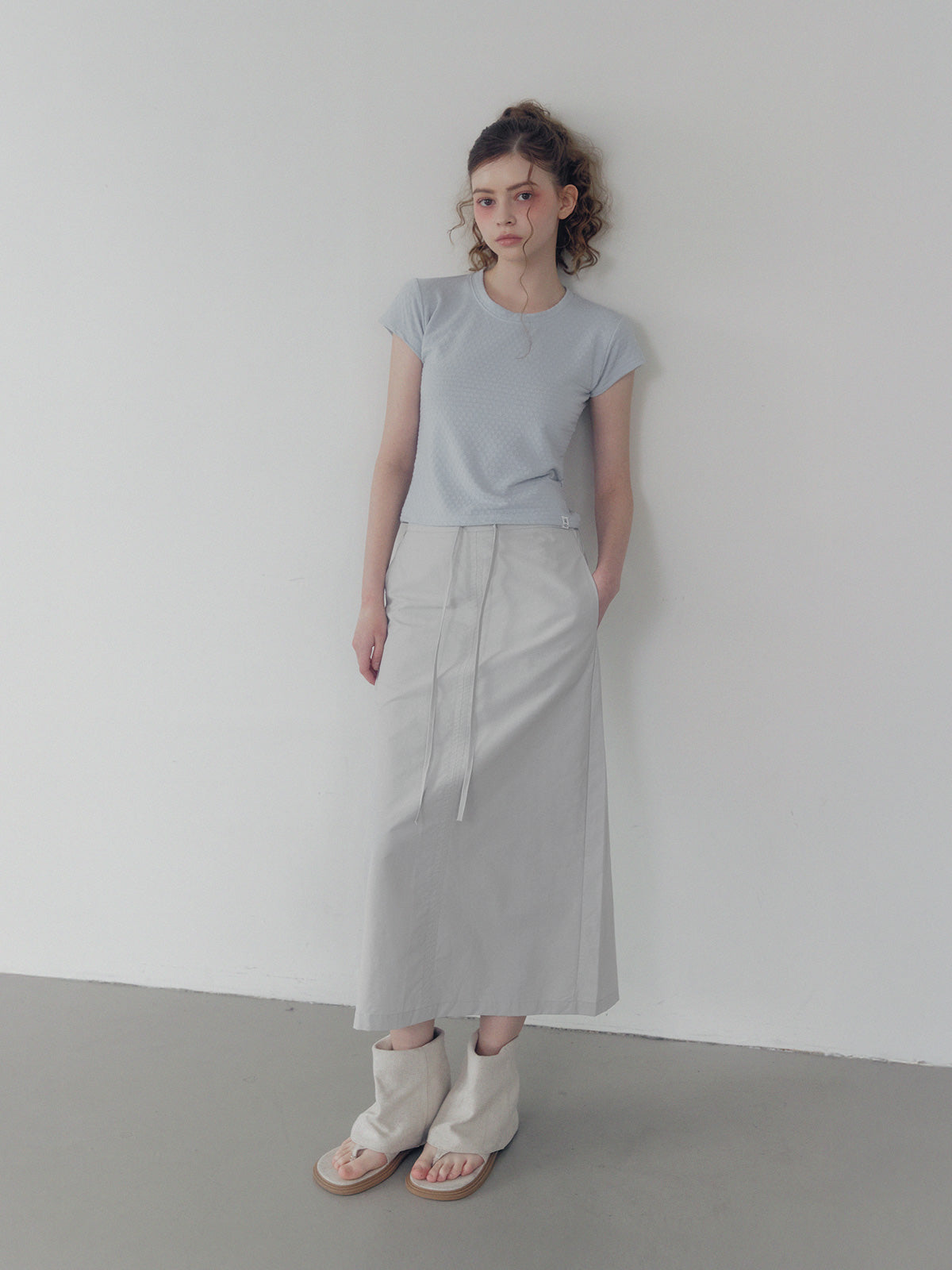 [TWEE] Ruen Jacquard Short-Sleeve T-Shirt