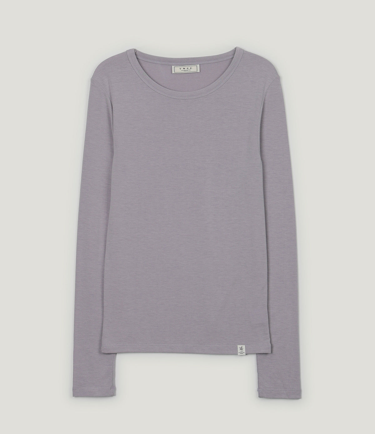 [TWEE] Lux Basic Color Long Sleeve Tee