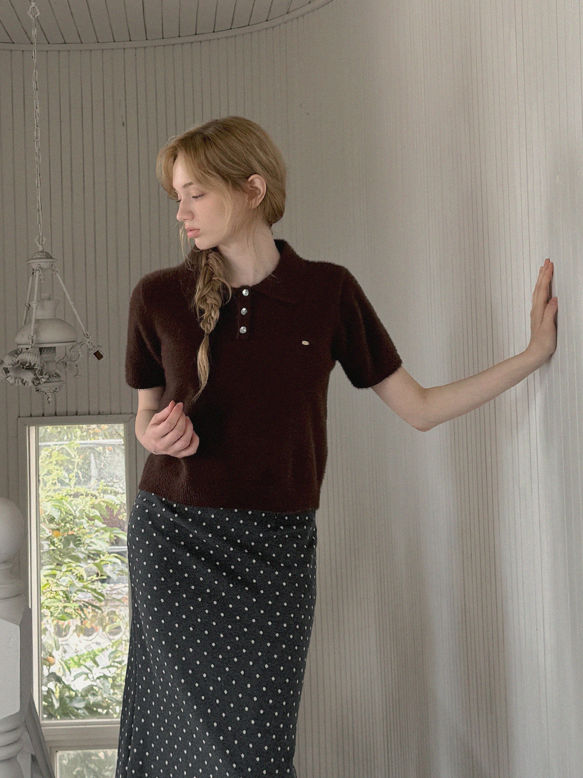 [TWEE] Ribel Soft Kragen Strickshirt