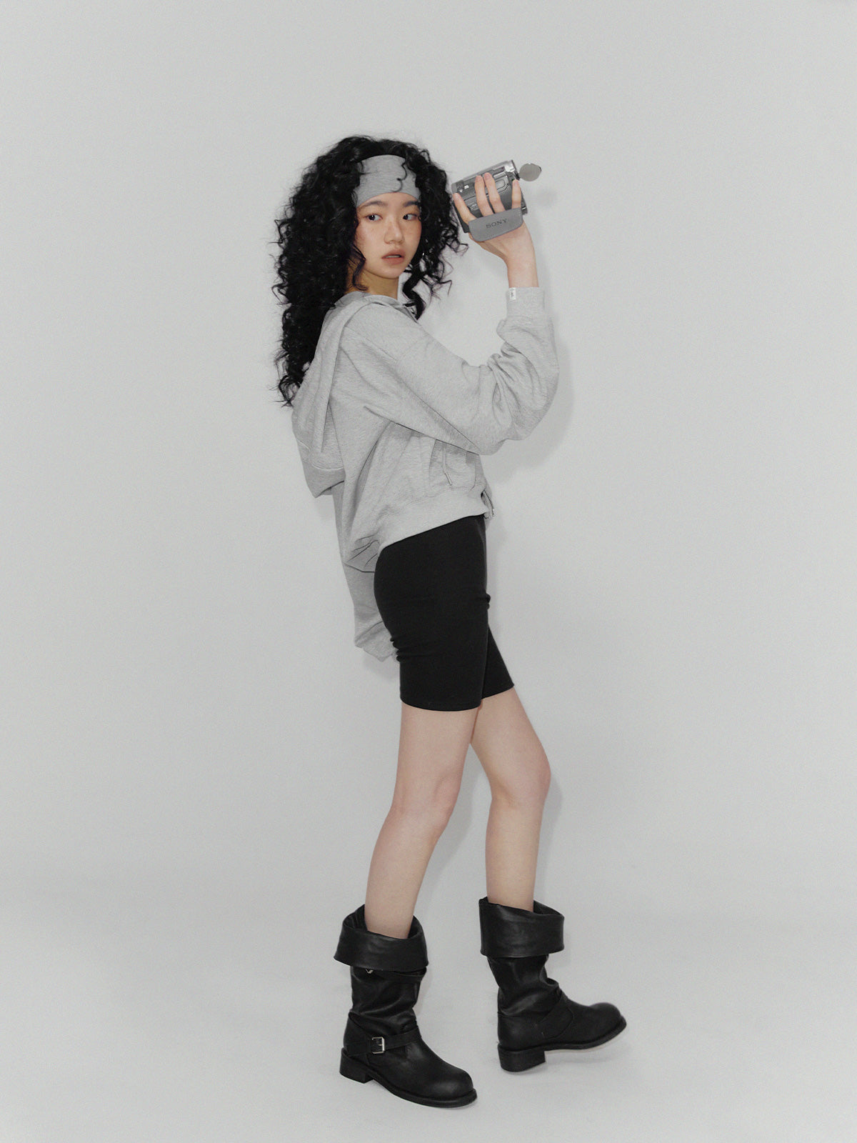 [TWEE] Poden Banded Biker Shorts Pants